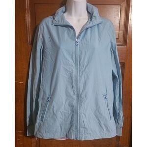 GAP Woman's Light Blue Windbreaker Jacket